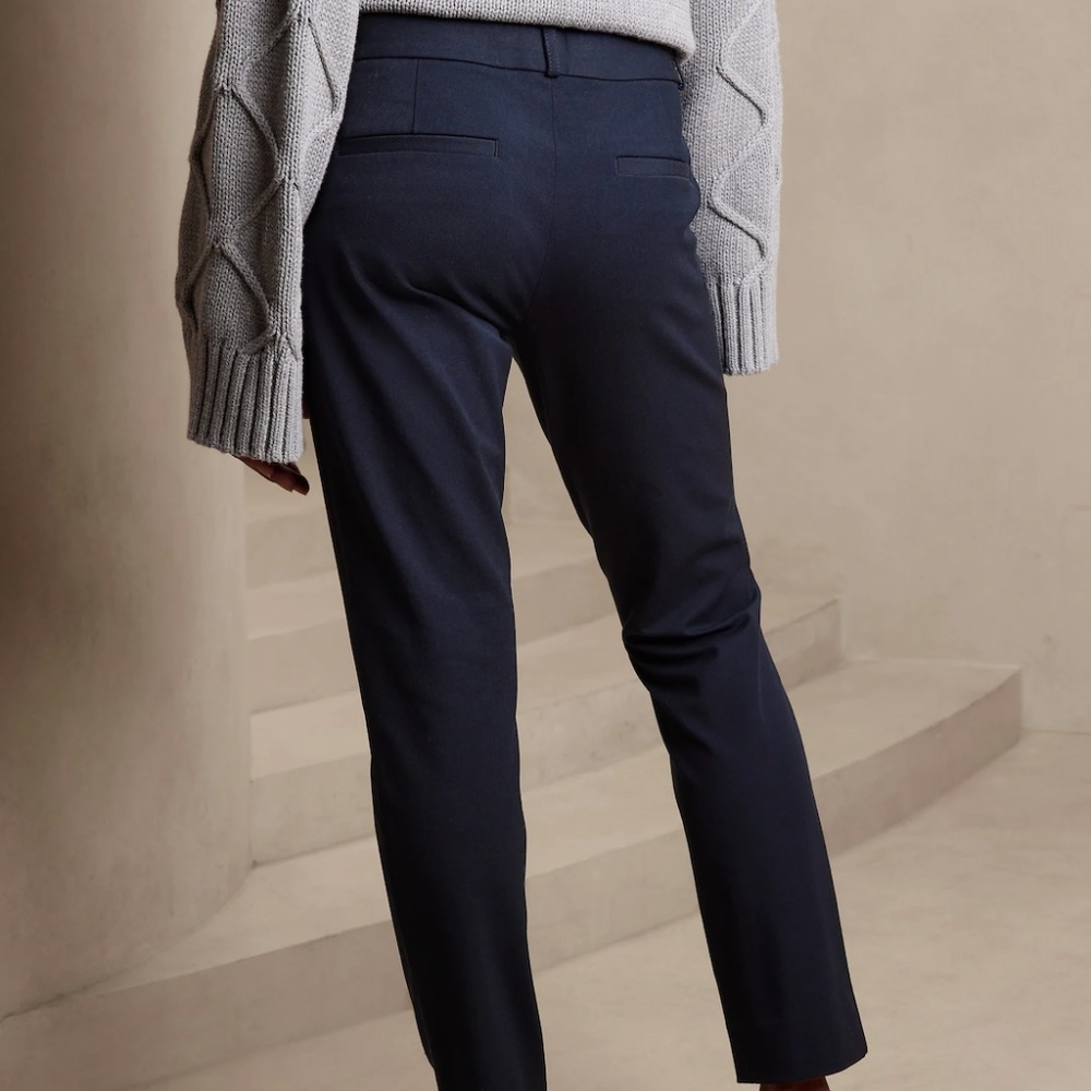 Banana Republic Skinny Sloan Pant Navy Size 8